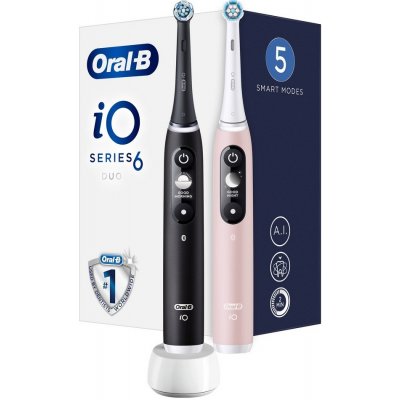 ORAL-B IO SERIES 6 DUO BLACK/PINK