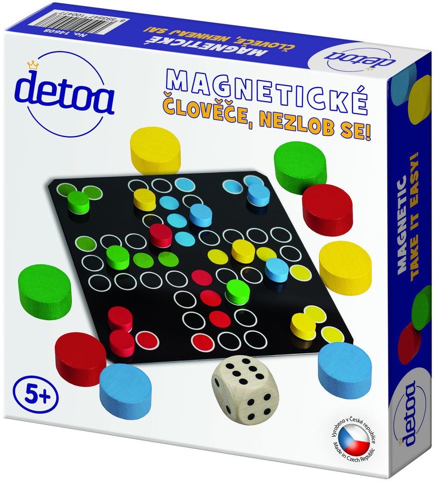 Detoa Hra Člověče, nezlob se! magnetické