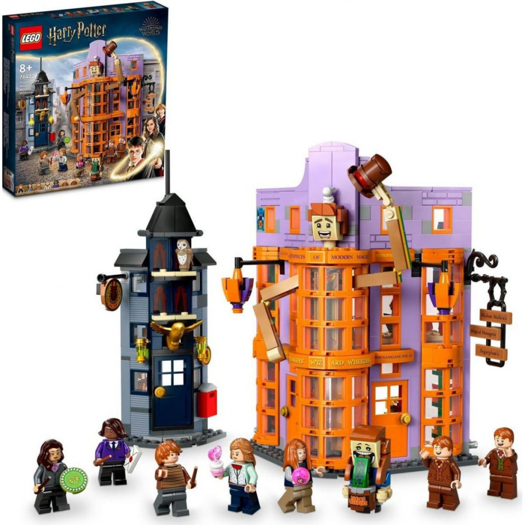 LEGO® Harry Potter™ 76422 Šikmá ulička: Vydarené výmysly Weasleyovcov od  97,38 € - Heureka.sk