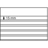 LEUCHTTURM Volné karty, 5 řádků, 210 x 148 mm Typ: Polystyrén