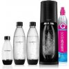 SodaStream Terra Black 3x láhev Fuse, bombička s CO2