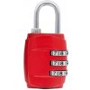 Amparo Miranda® Visiaci kódový zámok AM396, Farba červený