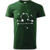 Súhvezdie - Libra - Váhy - Klasické pánske tričko vyššej gramáže - 3XL ( Fľaškovozelená )
