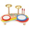 lupilu® Detský drevený hudobný nástroj (bubnový stôl) (100394893)