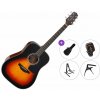 Takamine GD30 Premium SET Brown Sunburst Akustická gitara