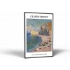 Claude Monet Claude Monet - Étretat | Obraz Vintessia v ráme Rozmery obdĺžnik: 40x60, Rám: Čierny matný-alu