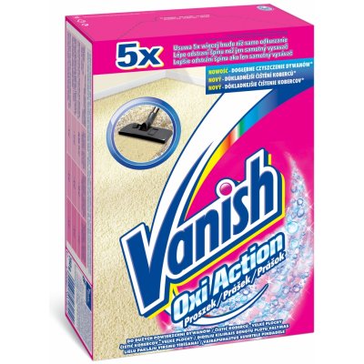 Vanish Oxi prášok na koberce 750 g od 10,59 € - Heureka.sk