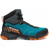 Topánky SCARPA Rush TRK GTX pagoda blue mango US 10 / UK 9 / EU 43