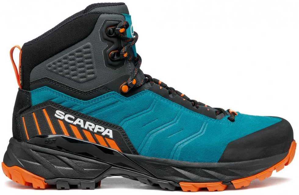 Scarpa rush trek gtx svetlo modro oranžové