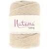 Natana Macrame String 5mm svetlá béžová 14