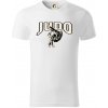 Judo v boji - Tričko z organickej bavlny - L ( Biela )