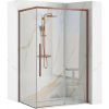 REA - Sprchovací kút SOLAR - Copper Brush 120x90 REA-K9514