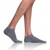 Bellinda BAMBUS AIR IN-SHOE SOCKS 5x - Krátke pánske bambusové ponožky 5ks - BE497554 sivá 43 - 46