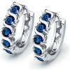 Olivie Strieborné náušnice BLUE 1,3 cm 0957 Ag 925; ≤2,1 g.