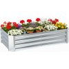 Aga Vyvýšený záhon 180 × 90 × 30 cm pozinkovaná oceľ