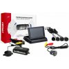 AMiO - Parkovací asistent TFT02 4,3” s kamerou HD-308-LED 4-senzorové, čierne 02690