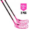 Oxdog HYPERLIGHT 2.0 HST 27 PK ROUND MBC 2PCS čierna / ružová, Ľavá (ľavá ruka dole), 103cm (=113cm)
