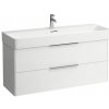Laufen Spodná skrinka pod umývadlo 118 cm, biela matná H4024721102601