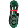 Kábel predlžovací Viking 2× zásuvka, IP44, 8m (VR280) čierny/zelený
