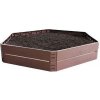 Záhon Strend Pro RB083, 132x25 cm, 250 lit., PP, 6-dielny, vyvýšený