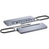 I-tec USB-C Metal Ergonomic 3x 4K Display Docking Station + Power Delivery 100 W C31FLAT2PDPRO