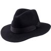 Elegantný čierny pánsky klobúk Assante 85030, Velikost 59