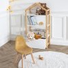 Atmosphera for Kids Detský regál domček s úložným boxom na hračky 30x60x120 cm