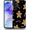 Picasee silikónový čierny obal pre Samsung Galaxy A55 5G A556B - Gingerbread