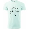 Súhvezdie - Libra - Váhy - Klasické pánske tričko - XL ( Frost )