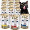 Rafi mokré krmivo mix príchutí 4,98 kg