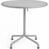 HAY Zahradný stôl Deville Ø80, silver grey
