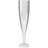 Wimex Pohárik kryštál na sekt PS dvojdielny O65mm 0,1L