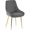 Design-Shop Elmira zamat zlatá Zelená