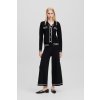NOHAVICE KARL LAGERFELD KARL WARDROBE KNIT CULOTTE WHITE/BLACK