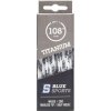 BLUE-SPORTS Hokejové šnúrky Blue Sports Titanium voskované Farba: biela, Dĺžka: 330 cm / 130