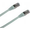 DATACOM Patchkabel 1m, FTP, Cat5e , RJ45, šedý 1581
