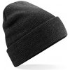 Beechfield Unisex zimná čiapka B45 Charcoal one size