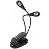 TFY YHX-906 LED lampa na čítanie, čierna
