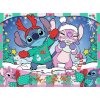 RAVENSBURGER Puzzle Disney: Stitch na Vianoce XXL 100 dielikov