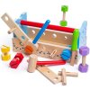 Bigjigs Toys Ponk a přepravka na nářadí 2v1