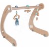Drevená hrazda dizajnová Baby Pure Gym Eichhorn výškovo nastaviteľná s rôznymi doplnkami od 3 mes