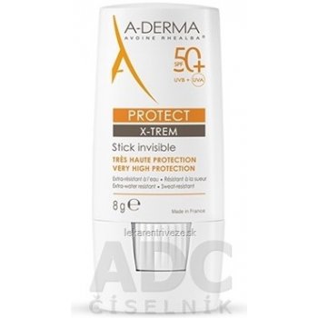 A-Derma Protect X-Trem tyčinka na citlivé miesta SPF50+ 8 g