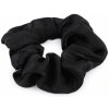 Gumička scrunchie do vlasov - 1 ks 6 čierna