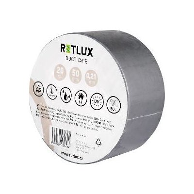 RIT DT2 Duct tape 20m x 50mm RETLUX