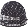 Kama pletená Merino čiapka A128 čierna