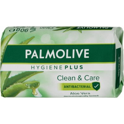 Palmolive Hygiene Plus Clean & Care Aloe Vera tuhé mydlo 90 g
