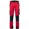 Planam NORIT Pracovné nohavice do pása pánske Červená-Čierna, 64