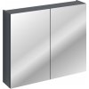 ArtCom Zrkadlová skrinka SANTA FE Blue 84-80 | 80 cm