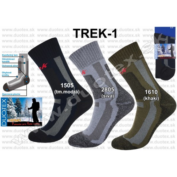 Duotex Termo ponožky Trek-1 2805 od 6,01 € - Heureka.sk