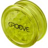 Groove Acrylic Grinder akrylová drtička žlutá